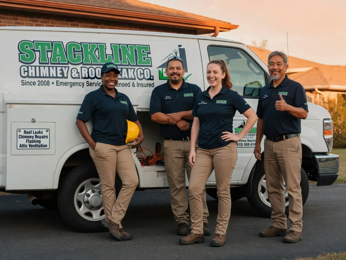 Chimney flashing repair company in Saint Elmo, IL